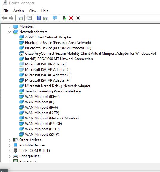 ‎AT&T GLobal Network Client VPN adapter not installed ? AT&T Business